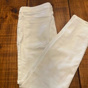 Athleta white jeans- size 14